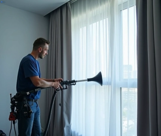 Professional curtain stain removal process equipment Matty Curtain Cleaning murrumba-downs